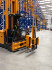 On site training by L.I.F.T.D. Fork Lift Truck Training at one of our centres located in South London and Sussex